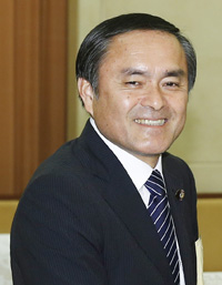 Tadatomo Yoshida, leader of Japan's Social Democratic Party [File photo/China Daily]