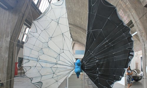 Chimera 5 - The Utopy of the Perpetual Increase by Alessandro Zannier Photo: Xu Ming/GT