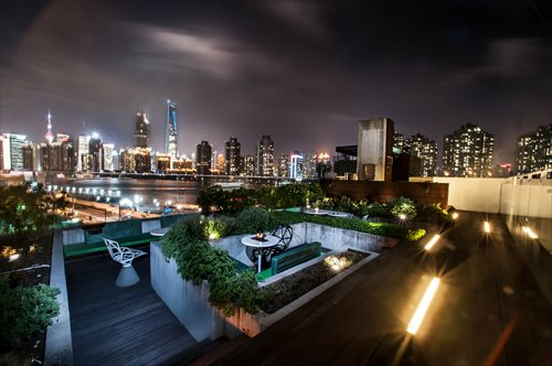 The night view from Flair Rooftop Restaurant & Bar Photos: Courtesy of the restaurants and bars