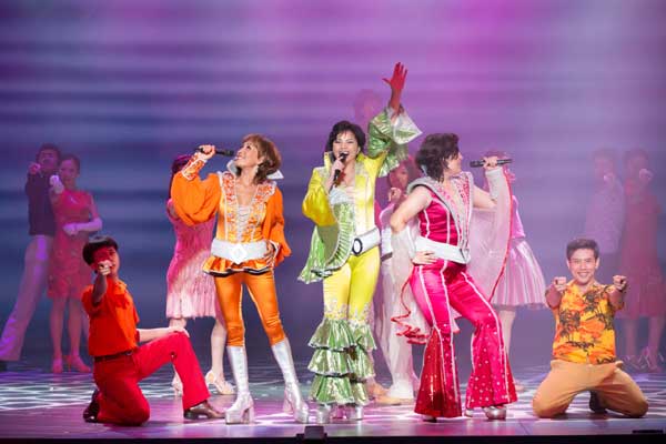 Chinese edition ofMamma Mia! is produced by United Asia Live Entertainment. [Photo/China Daily]