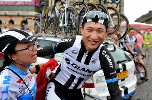 Chinese fans had a new reason to cheer when they watched the just-concluded Tour de France, as 26-year-old Ji Cheng became the first rider from the country to compete for the highest honor in the sport of cycling.