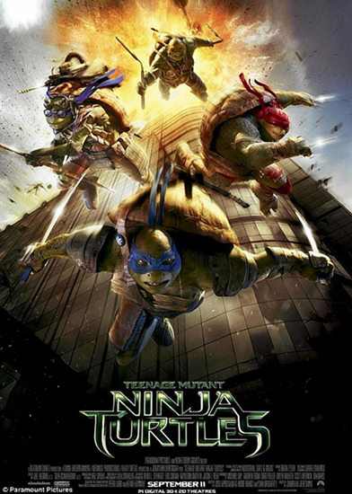 Poster of Teenage Mutant Ninja Turtles.