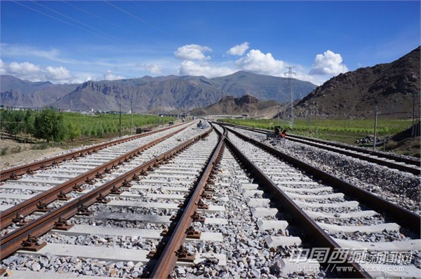 A high-elevation railway in southwest Chinas Tibet Autonomous Region goes into operation today.