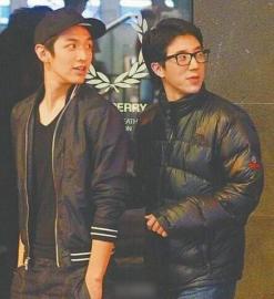 Jaycee Chan (R) and Kai Ko