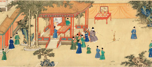 One of the artworks from China's Ming Dynasty (1368-1644) that will be on show at the British Museum from September. Provided to China Daily