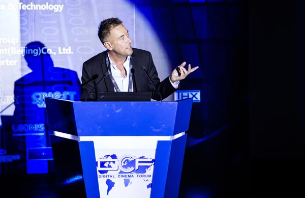 Louis Cacciuttolo, THX's executive vice-president of international business and global branding, says his company expects to win a bigger share of the Chinese market. Photo provided to China Daily