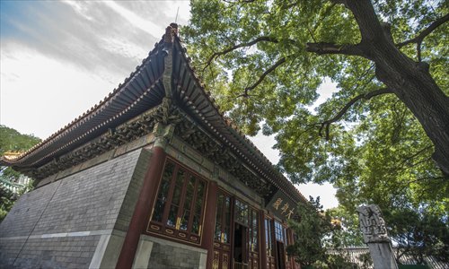 One of the reasons laypersons are attracted to work in monasteries and temples is the sense of tranquility. Photo: Li Hao/GT
