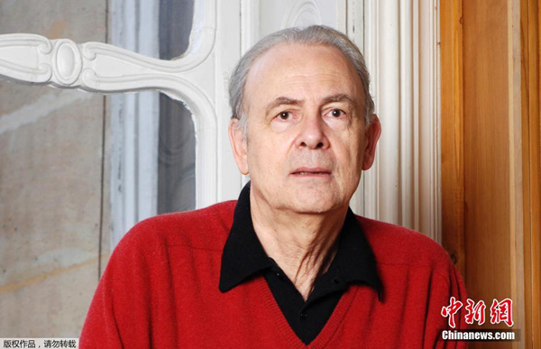 French writer Patrick Modiano is seen in this undated publicity handout picture courtesy of French publishing house Gallimard released to Reuters on October 9, 2014. Modiano has won the 2014 Nobel Prize for Literature for works that made him a Marcel Proust of our time, the Swedish Academy said on Thursday. [Photo/Agencies]