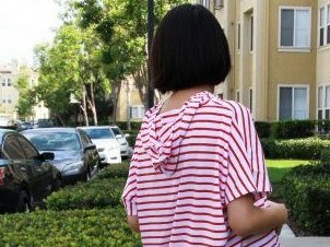 A pregnant Chinese woman in the United States [File photo]