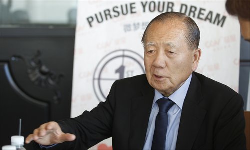 Former director of the Busan International Film Festival Kim Dong-ho Photo: Courtesy of the CJ Group China Headquarters