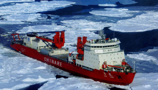 China's icebreaking research vessel, the Xuelong, which literally means Snow Dragon, has left its port in Shanghai for Antarctica.
