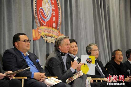 The Asia Society of Southern California has held its fifth annual U.S.-China Film Summit, featuring a variety of different speakers from major companies from both countries. (Photo/Chinanews.com)