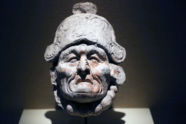 Mayas: The Language of Beauty exhibition displays 238 cultural relics from Mexico. Jiang Dong / China Daily