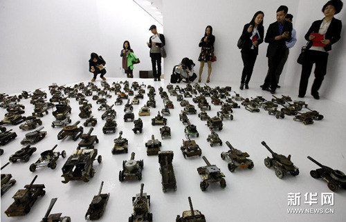 Hundreds of artworks from 52 artists from around the world are now on display. The debut show Cosmos will run for free until April 19th.