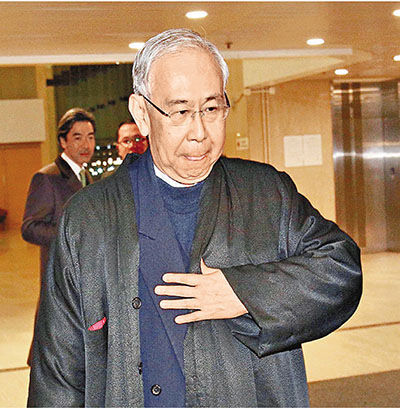 Hong Kong's former chief secretary Rafael Hui. (File photo: Chinanews.com)