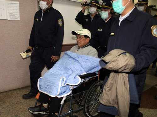 Former Taiwan leader Chen Shui-bian. (File photo/Chinanews.com)