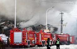 5 firefighters killed in NE China warehouse blaze