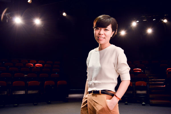 Yang Jiamin has a dream to present the best musical works to Chinese theatergoers. [Photo provided to China Daily]  