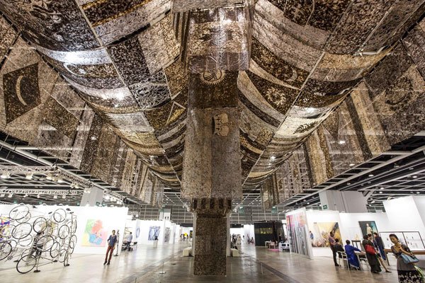 Last year's Art Basel Hong Kong attracted more than 65,000 visitors from different parts of the world. Organizers expect this year's number to grow. [Photo provided to China Daily]  