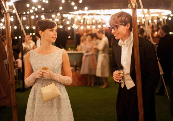 A scene from Golden Globe nominee, The Theory of Everything. [Photo provided to China Daily]