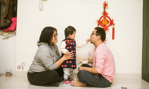 Many education experts have questioned whether the methods adopted by schools to instill filial piety are appropriate in contemporary society. Photo: Li Hao/GT