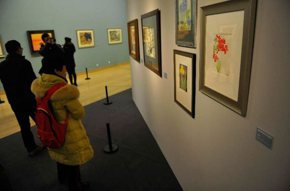 Up to 700 works from over 300 artists make up this massive collection, tracing the path of watercolor painting in China.