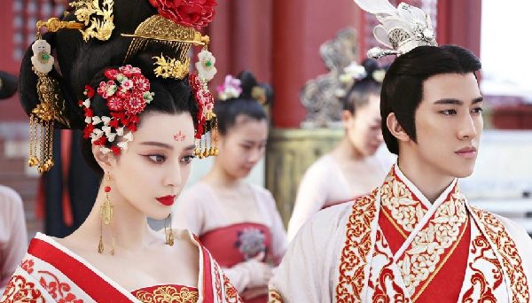 A still shot from Fan Bingbing's latest television series The Empress of China. [Photo/Xinhua]