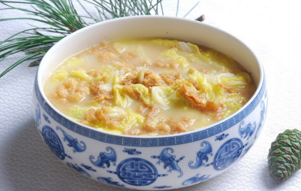 A dish made of huangyacai.[file photo]