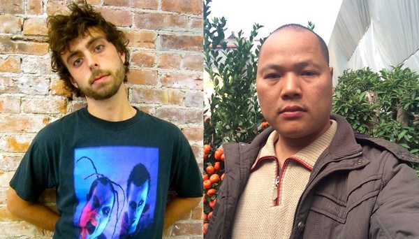 Matt Stopera (L) and Brother Orange