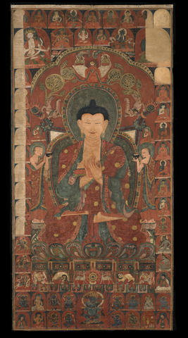 A 500 year-old thangka