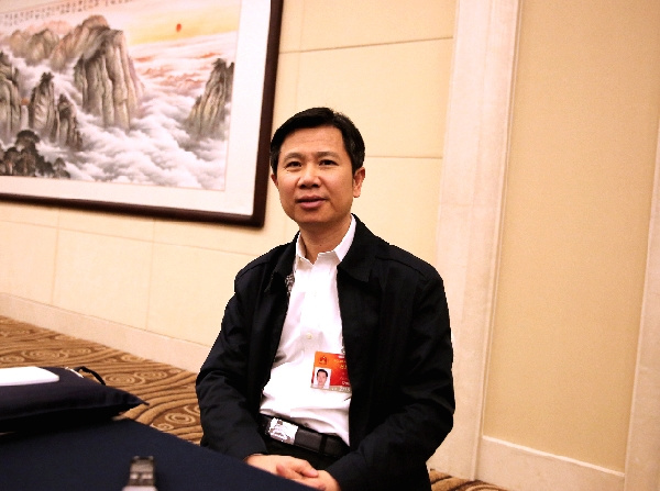 Jiang Ling, mayor of Zhuhai. (Photo: China.org.cn/He Shan)