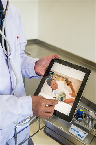 Medical professionals can give advice online for a range of scenarios, including prenatal checks and ultrasound scans. (Photo: GT/Li Hao)