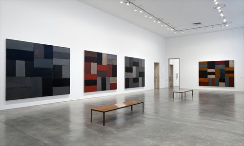Iona Wall of Light Heat by Sean Scully (Photo: Courtesy of Central Academy of Fine Arts Museum)