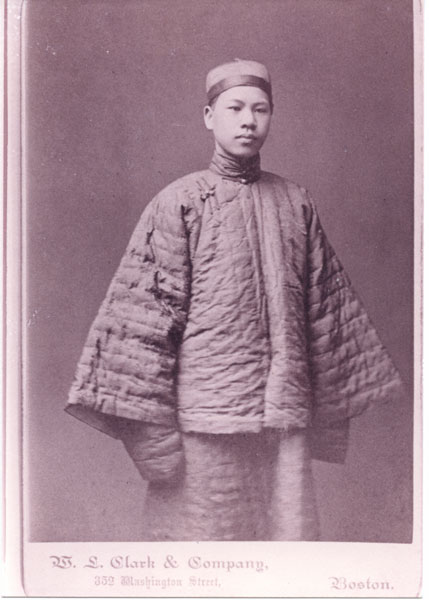 Hong Yen Chang, the first Chinese lawyer in the US, in his early years. (Courtesy of the Family Archives of Hong Yen Chang)