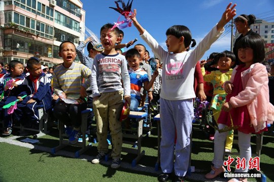 File photo of a school in Qinghai, China. (Photo/China News Service)