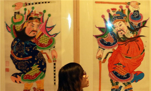 New Year picture exhibition opens in Beijing