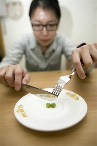 Anorexia nervosa has the highest mortality rate of any mental illness. (Photo: GT/Li Hao)