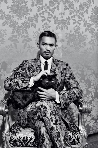 A photo from Lin Dan's new book. Photo provided to China Daily