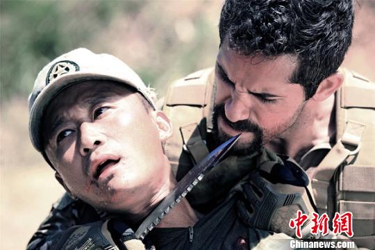 Still image of Chinese war action film Wolf Warrior (Photo/Chinanews.com)