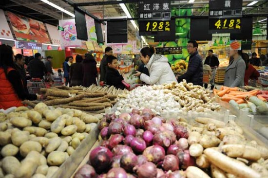 Food safety is now the biggest concern for most Chinese people. Photo provided to China Daily