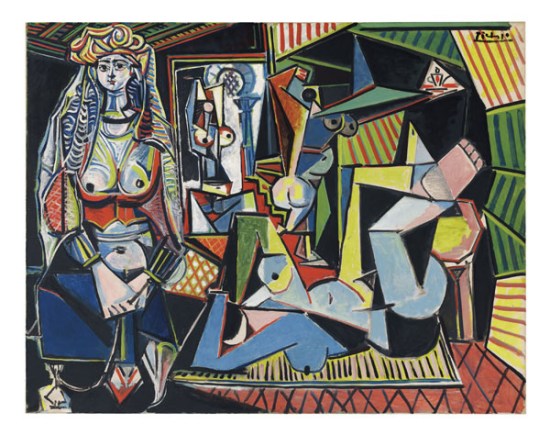Christie's spring auction in New York in June will offer Pablo Picasso's O version of Les Femmes d'Alger.(Photo provided to China Daily)