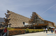 The China Pavilion at the Milan Expo 2015. (Photo/CNTV)