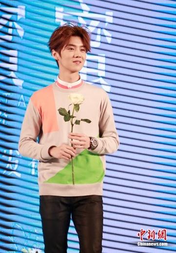 FIle photo of Lu Han. (Photo/chinanew.com)