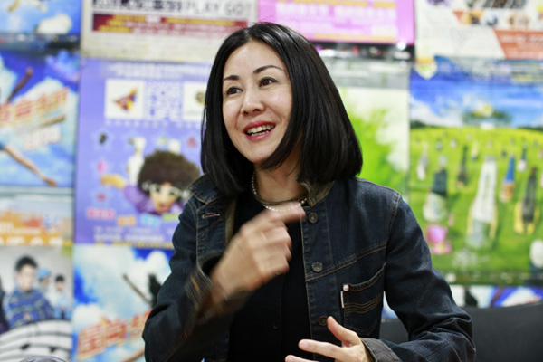 Scarlett Li, CEO of Zebra Media. (Photo/China Daily)