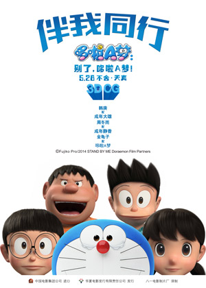 Poster of Stand by Me Doraemon.