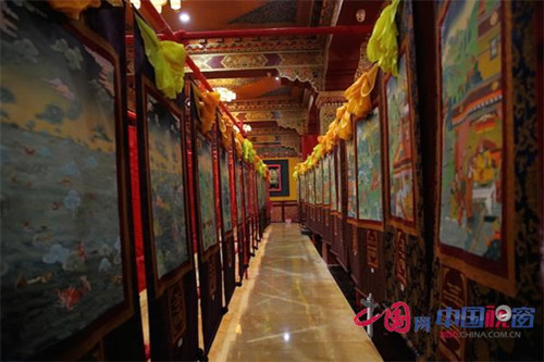 The exhibition features 1,699 scrolls. Guinness World Record certification officer Gulnaz Ukassova conferred the certificate at Sunday's opening.