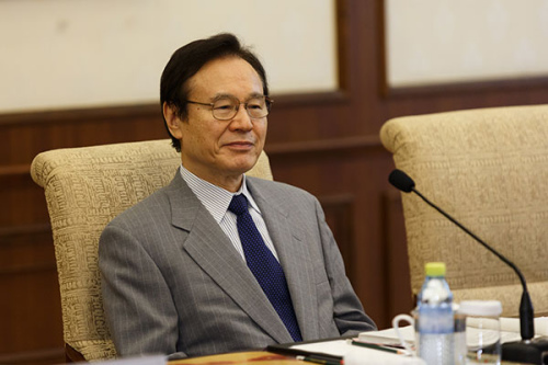 Shotaro Yachi, head of Japan's National Security Council. (Photo/China Daily)