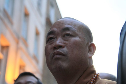 Shi Yongxin, Shaolin Temple's abbot (File photo)