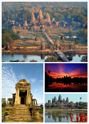 File photo of world heritage Angkor Wat.
