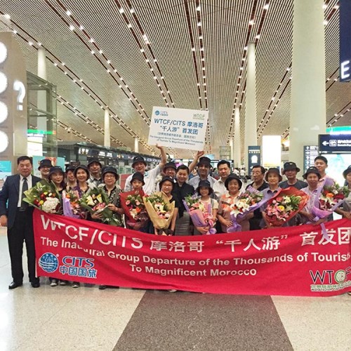 More Chinese toursits are choosing Morocco as their travel destinations. (Yang Feiyue/China Daily)